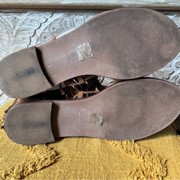 Suede fringe boho sandals - Picture 7 of 7